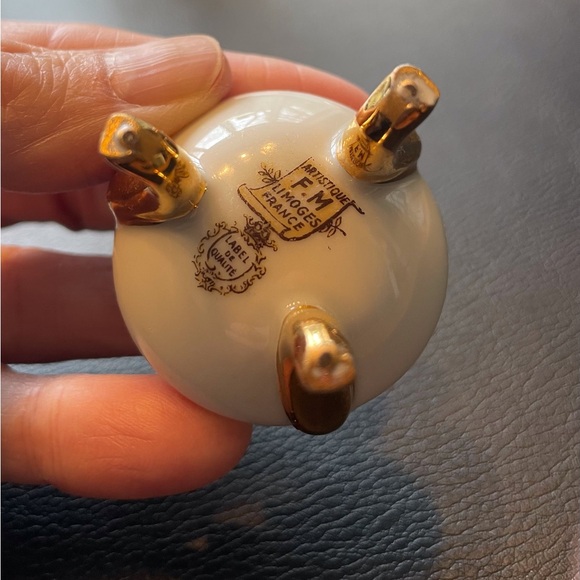 Set of 3 Porcelain Vintage Limoges Miniatures - Picture 8 of 11